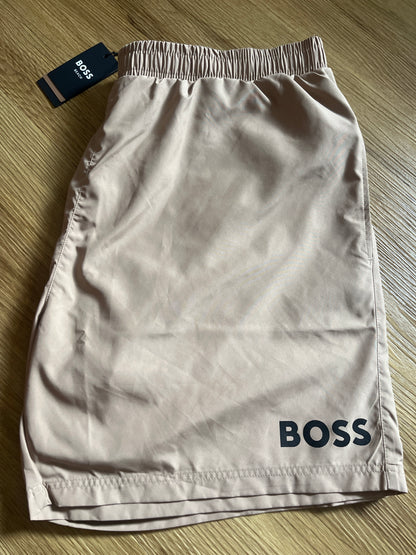 Boss Badehose in beige, Größe XXL