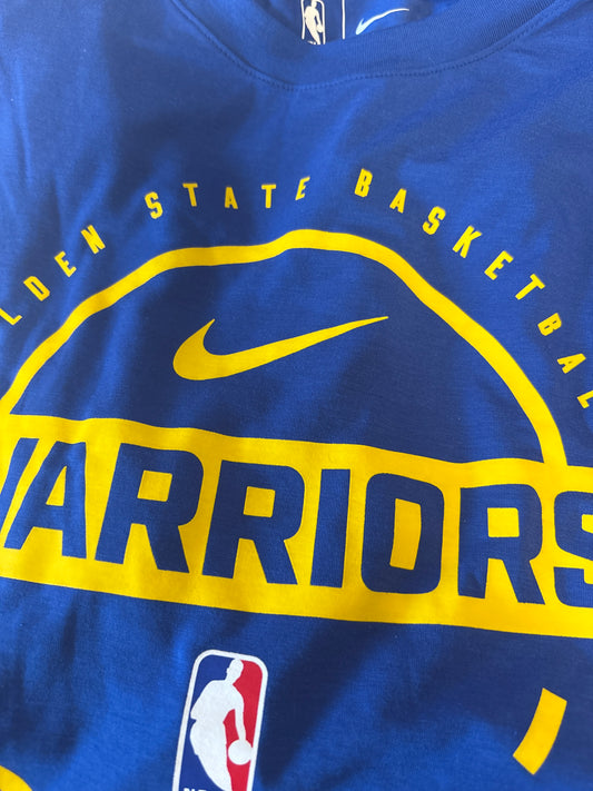 Nike NBA Shirt Golden State Warriors , Größe L in blau