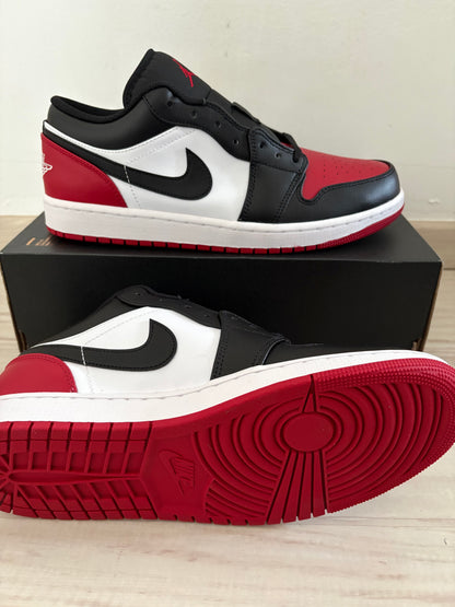 Nike Air Jordan 1 Low Größe wählbar in rot/schwarz/weiss