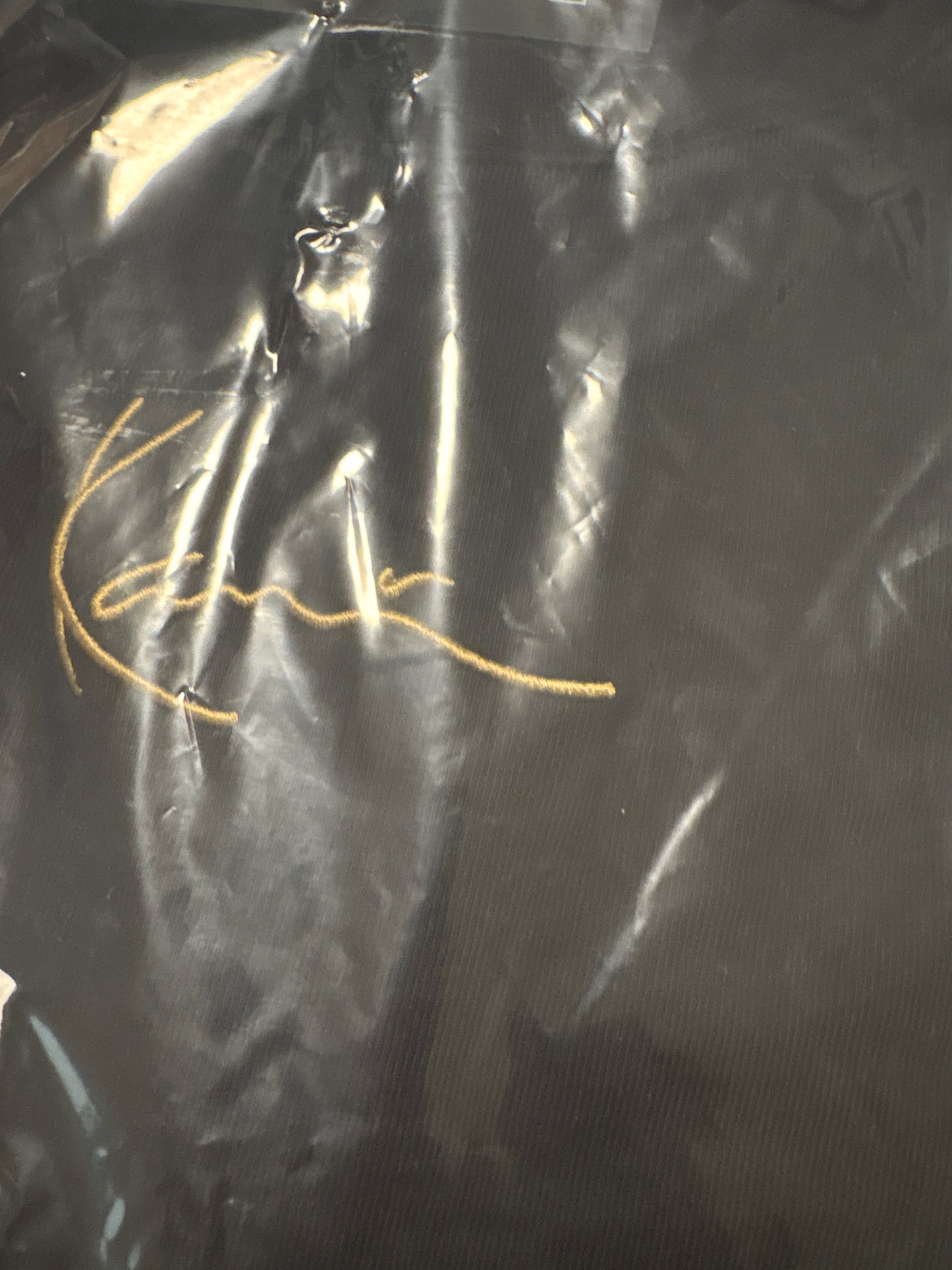 Karl Kani Shirt, Größe L in schwarz/gold