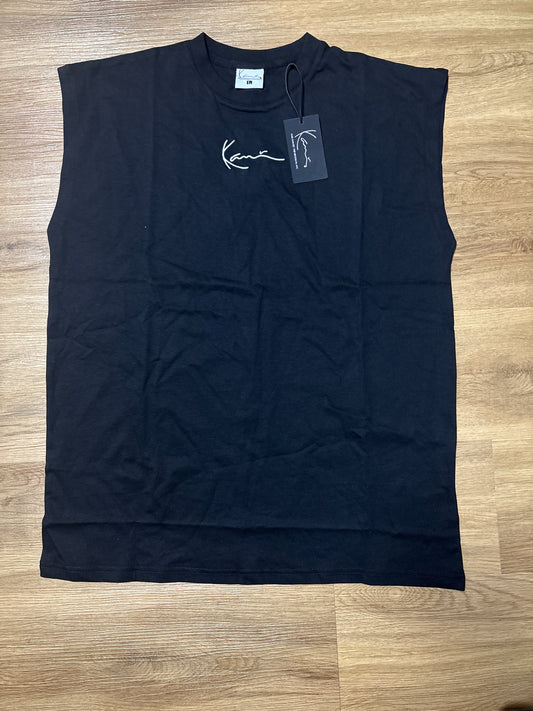 Karl Kani Trägershirt, Größe L in schwarz