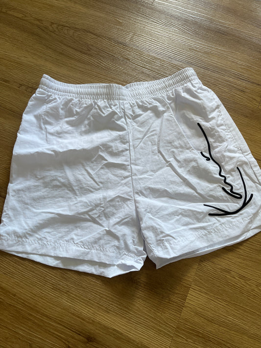 Karl Kani Shorts in weiß, Größe wählbar