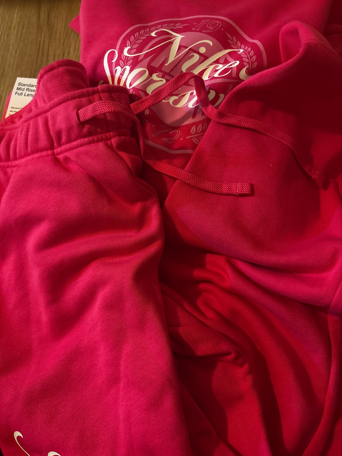 Nike Jogginganzug pink, Größe S