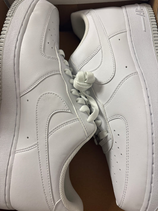 Nike Air Force 1 grau/weiss, Größe wählbar