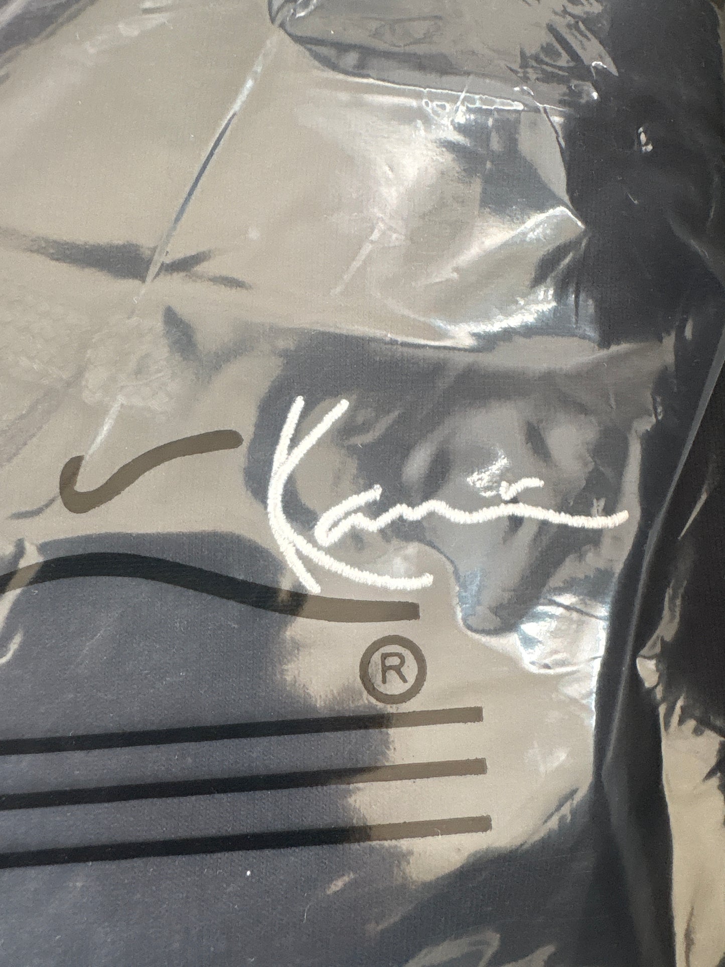 Karl Kani Joggingjacke in schwarz/weiss, Größe wählbar