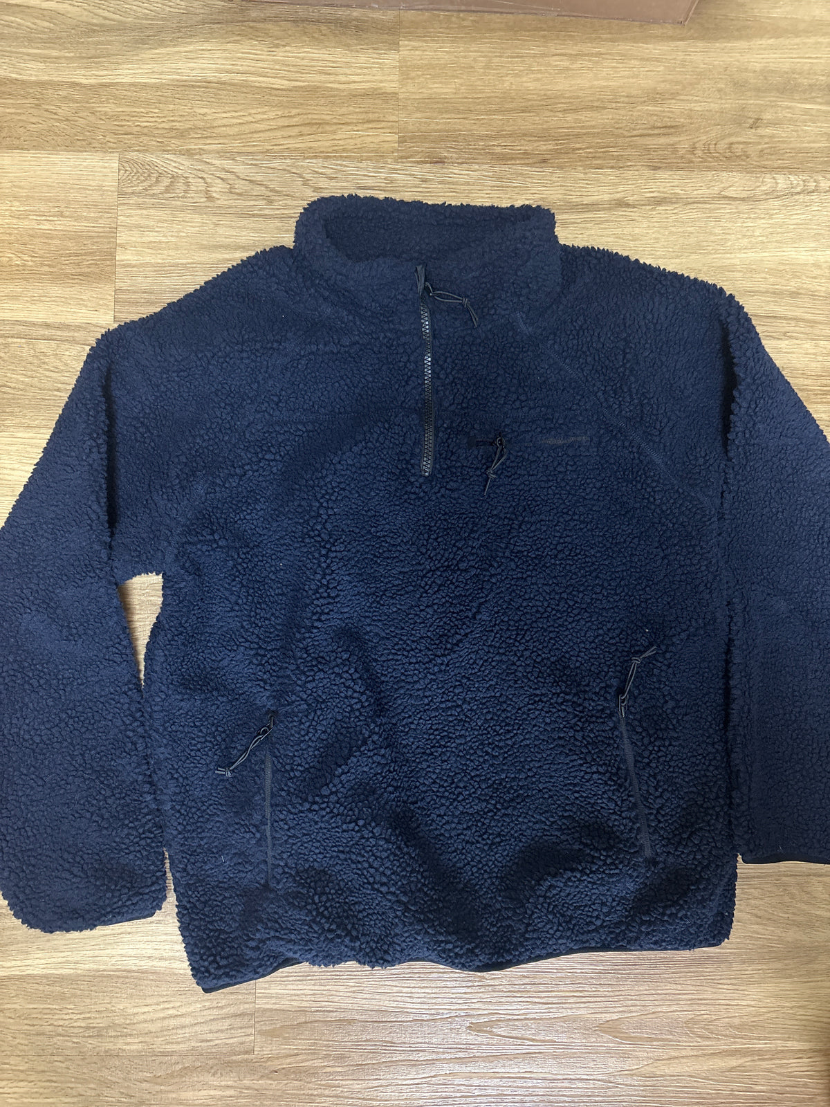 Brandit Teddyfleece in dunkelblau, Größe wählbar