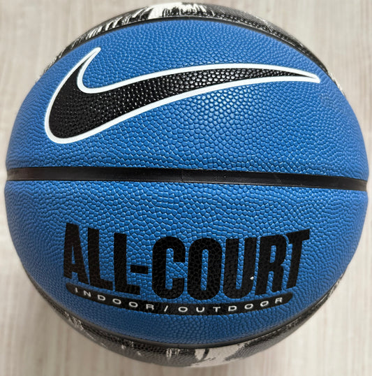 Nike Basketball in schwarz/blau