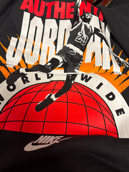 Nike Jordan Hoodie in schwarz/bunt, Größe XXL