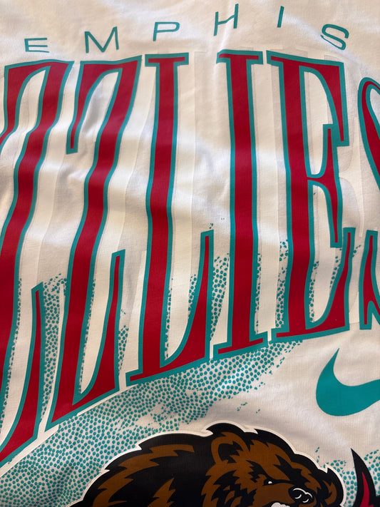 Nike NBA Shirt Memphis Grizzlys , Größe L in weiss