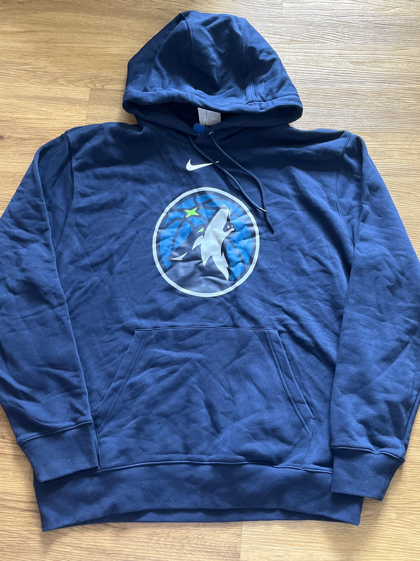 Nike x NBA Minnesota Timberwolves Hoodie in dunkelblau , Größe wählbar