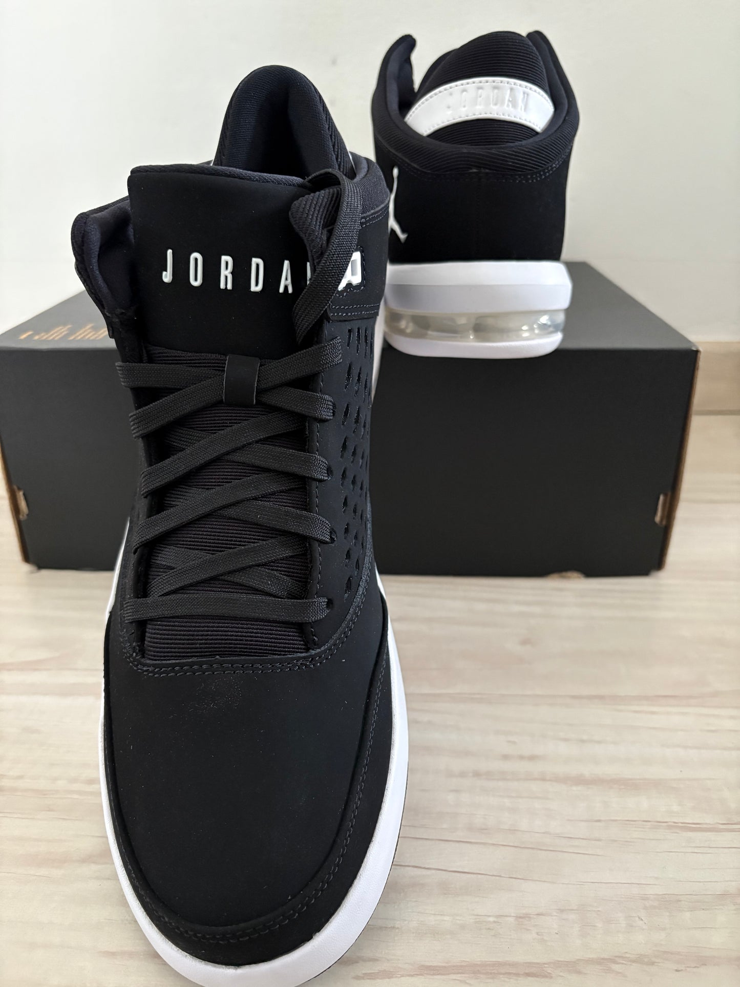 Nike Jordan Flight Origin 4, schwarz/weiss, Größe 41