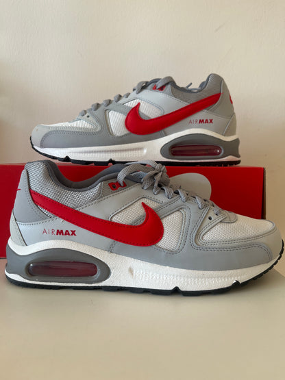 Nike Air Max Command in weiß/grau/rot/schwarz, Größe wählbar