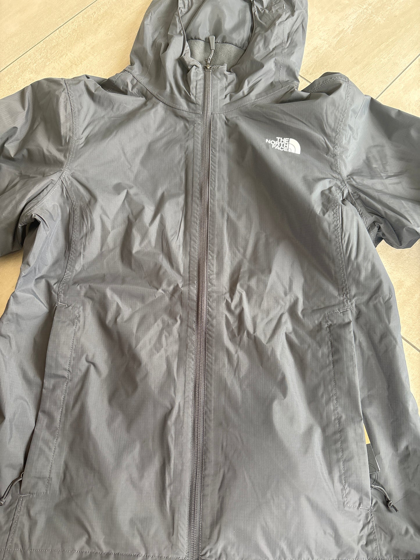 North Face Damen Regenjacke Dryvent, Größe wählbar in grau