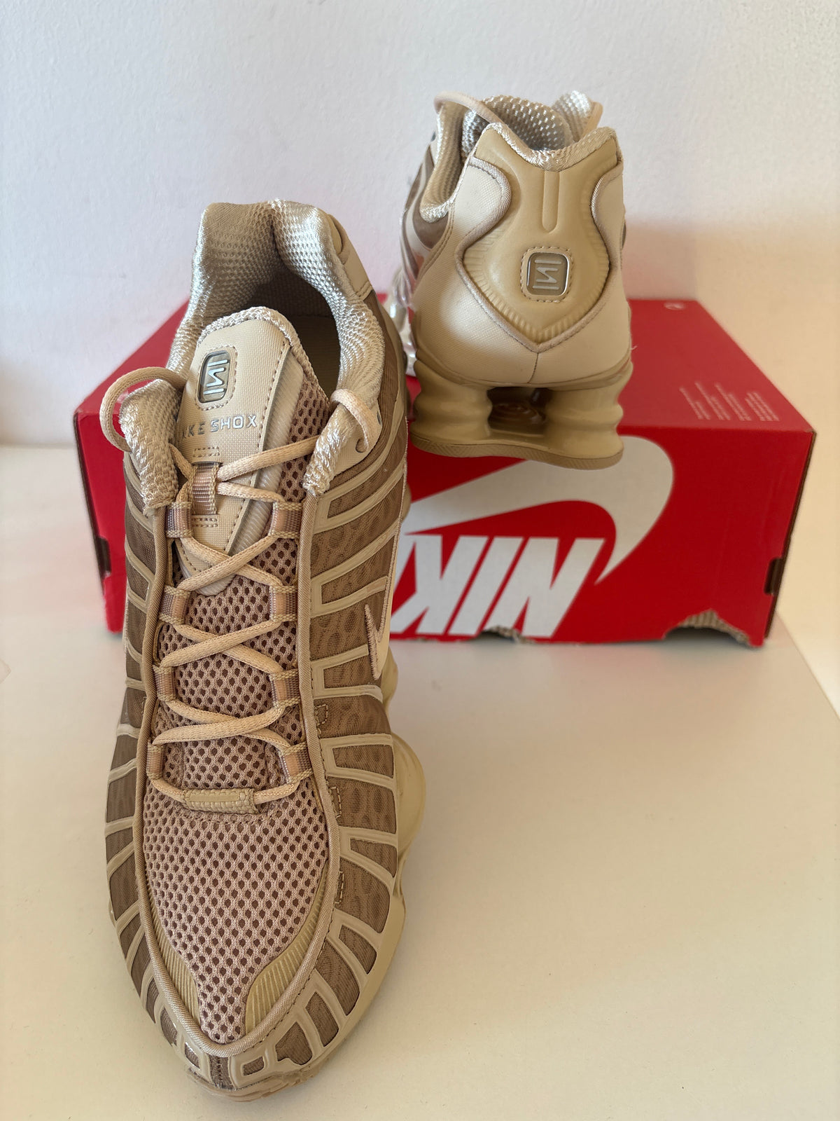 Nike Shox TL in braun, Größe wählbar