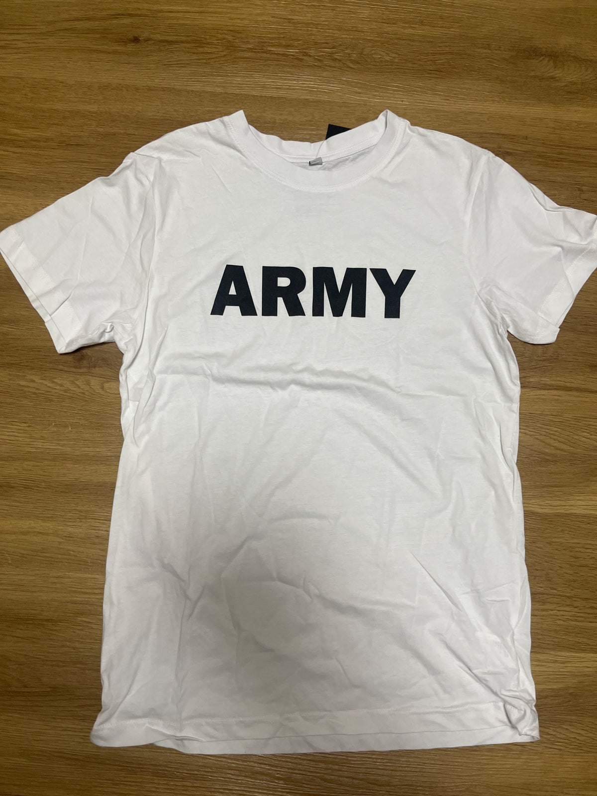 Brandit Army Shirt, weiss, Größe wählbar