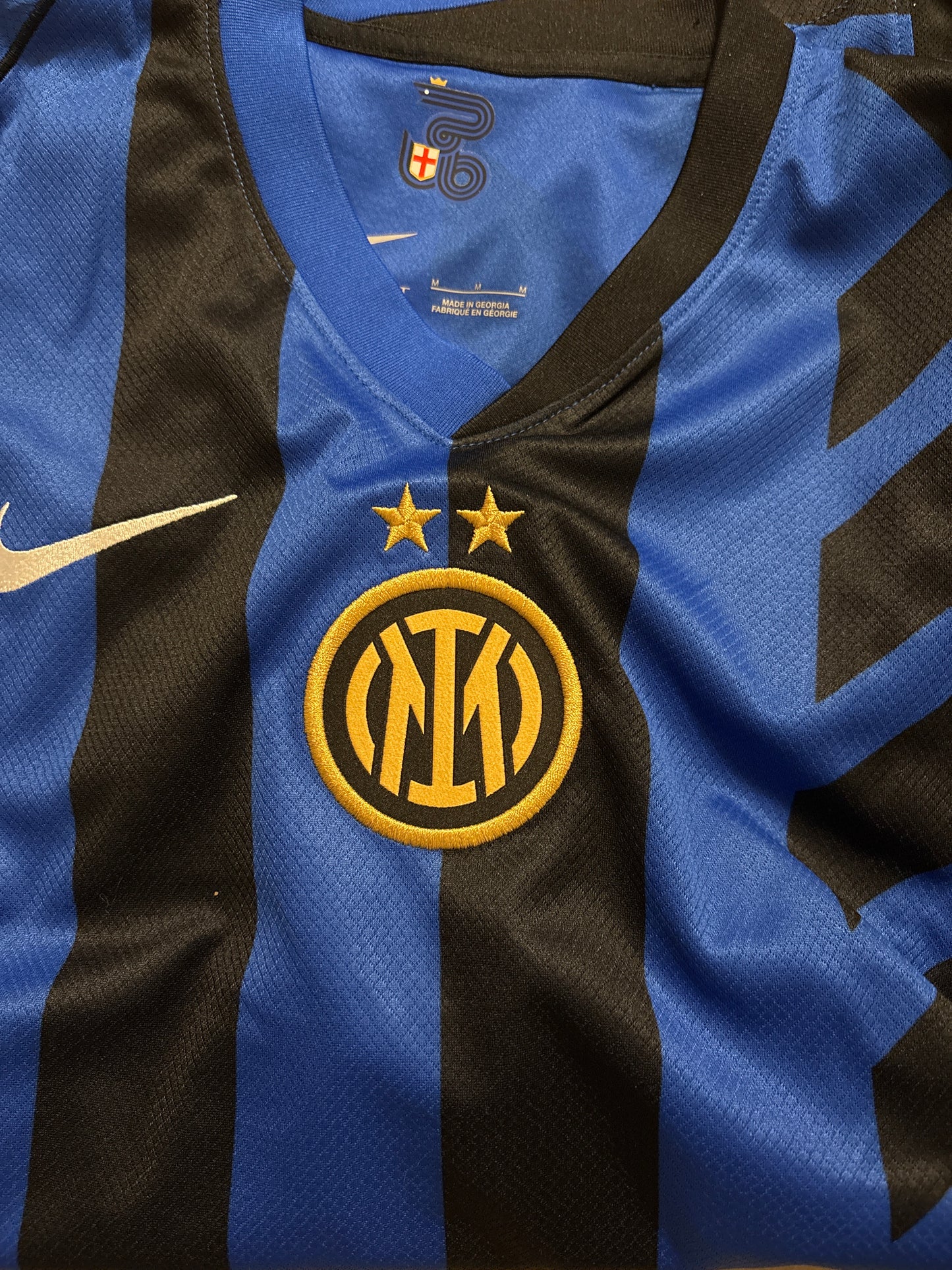 Nike Inter Trikot, blau/schwarz, Größe wählbar