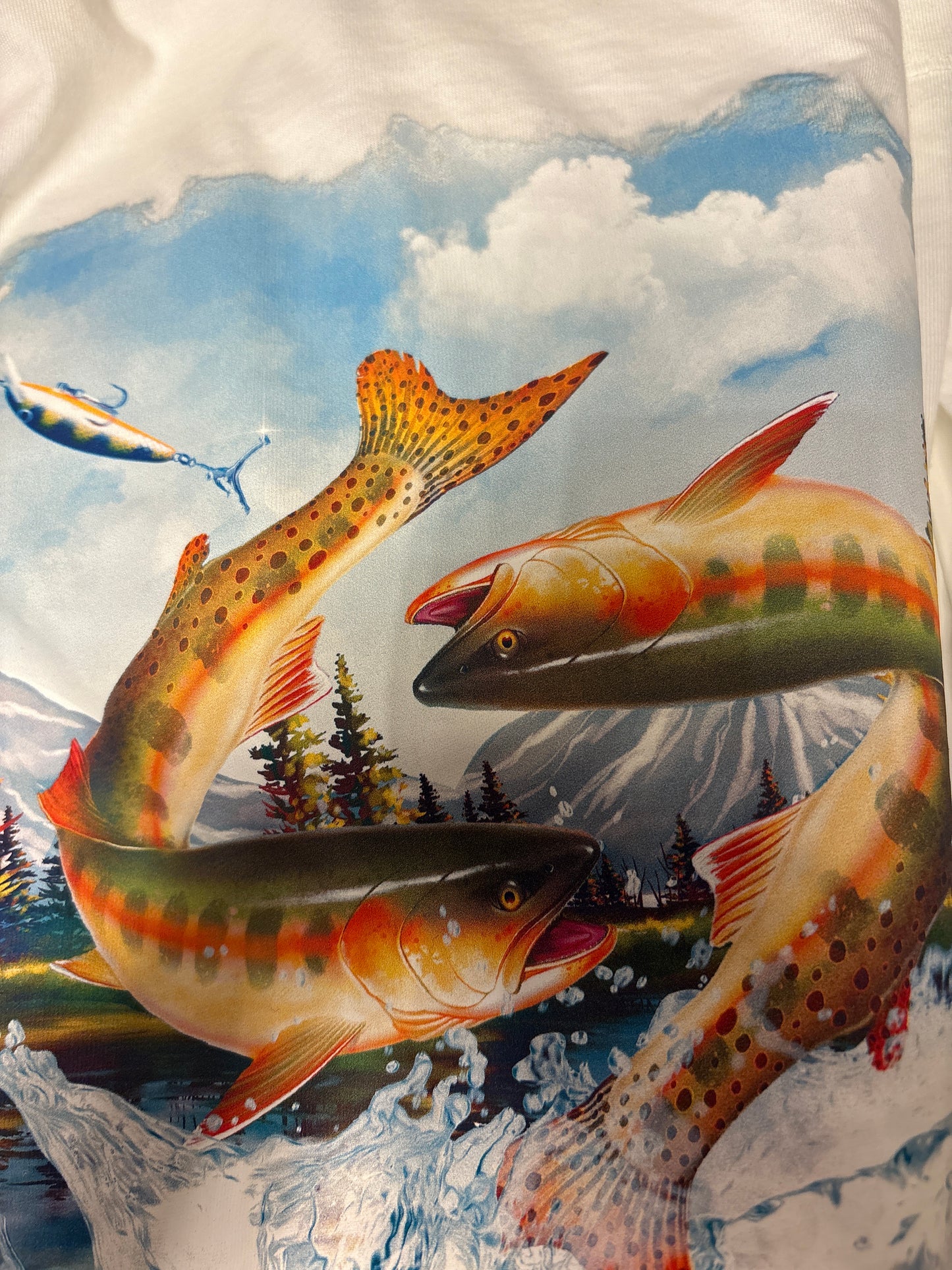 Nike Shirt, Größe wählbar Fische