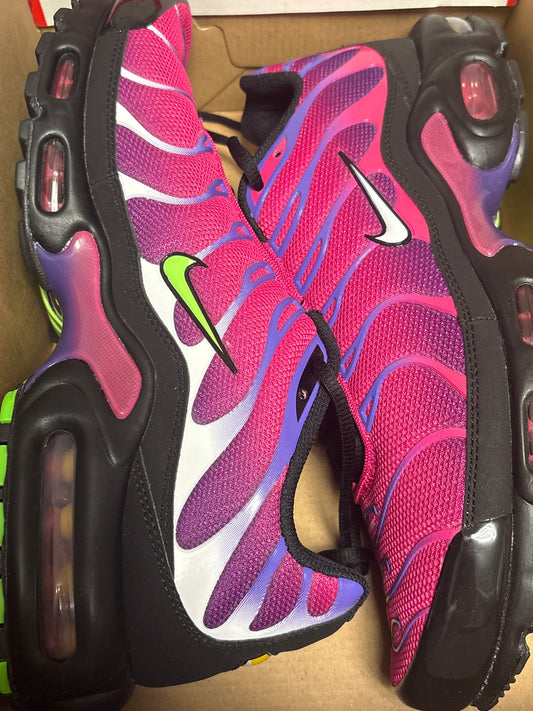 Nike Air Max Plus TN in pink/weiß/lila/grün/schwarz, Größe wählbar