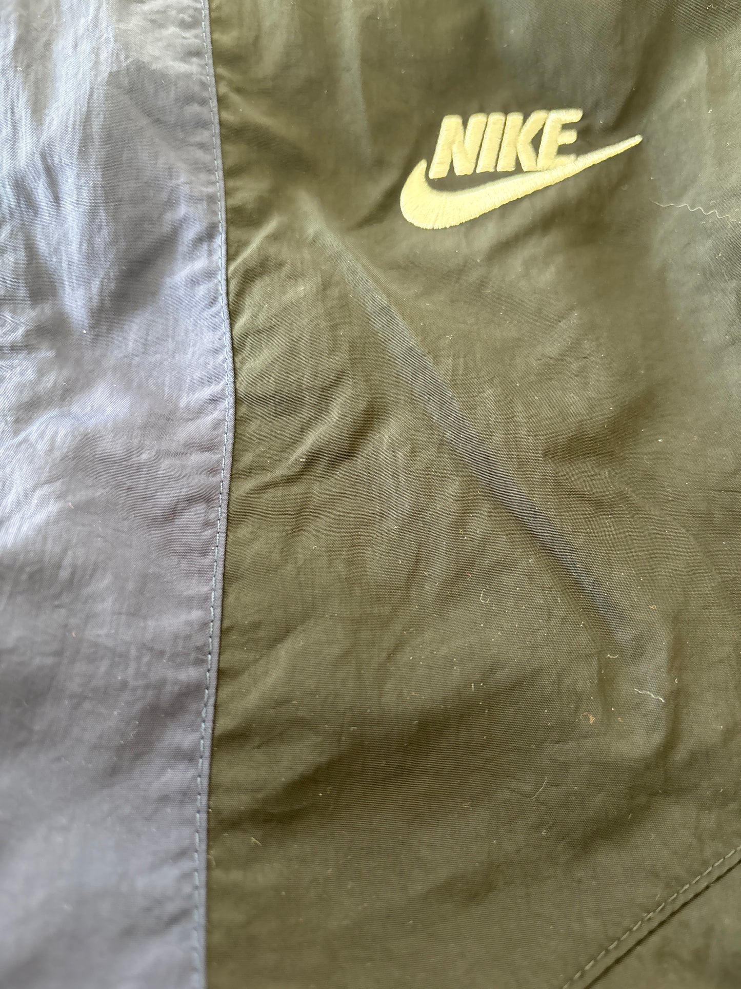 Nike Frauen Jacke schwarz/blau, Größe wählbar