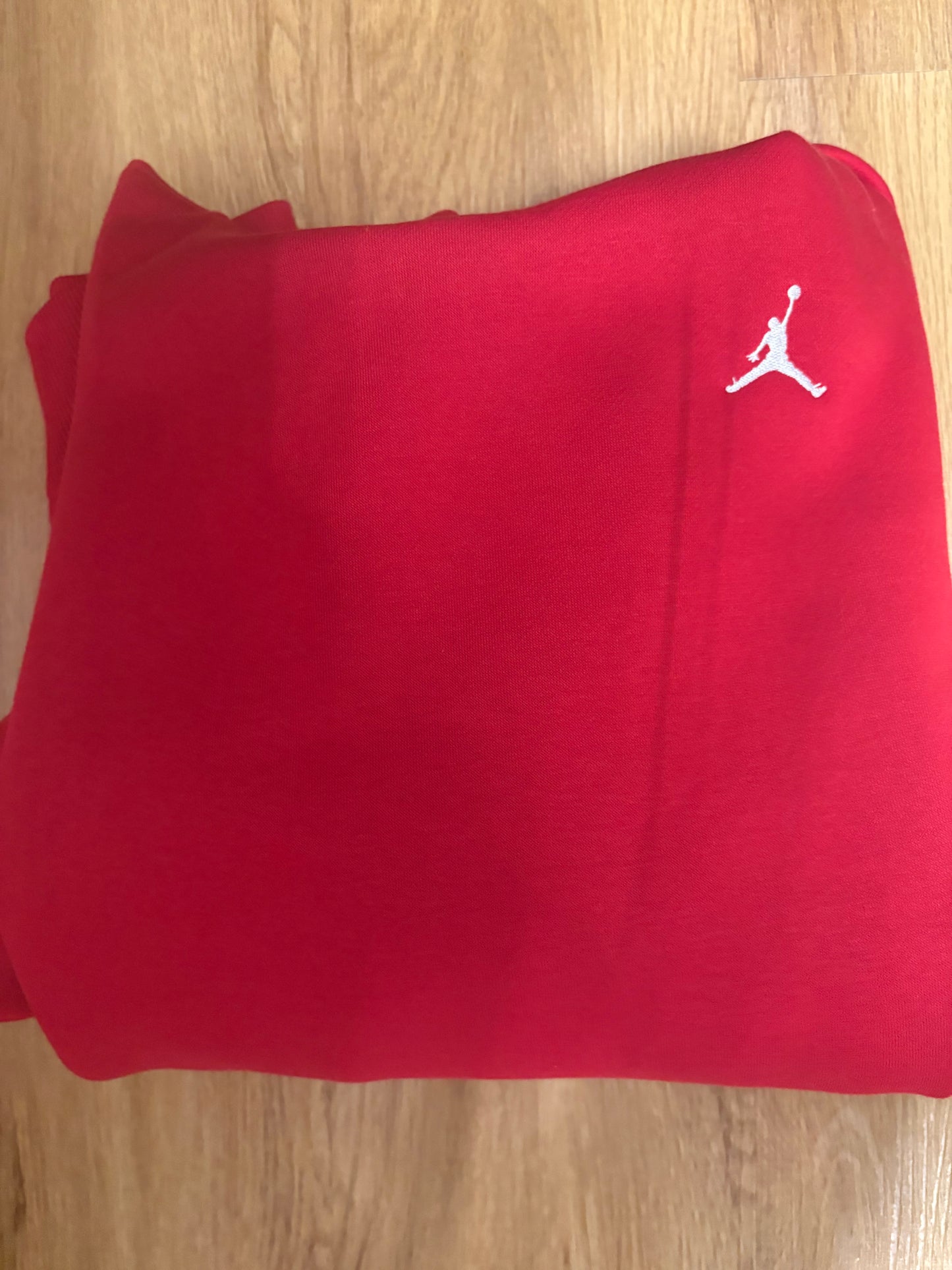 Nike Jordan Hoodie, Größe XL in rot