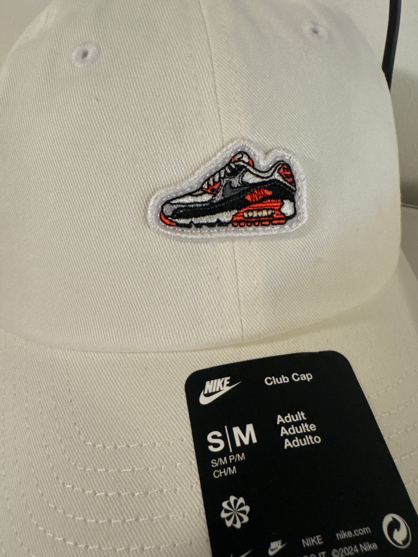 Nike Airmax Cap in weiss, Größe S/M