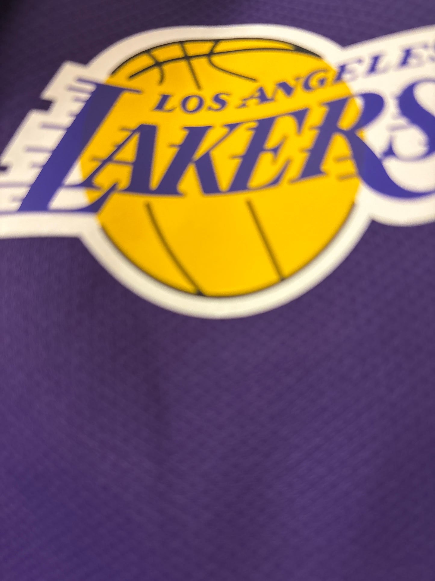 Nike Nba Zipper Lakers Lila , Größe wählbar