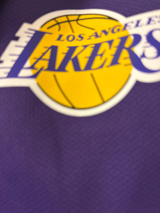 Nike Nba Zipper Lakers Lila , Größe wählbar