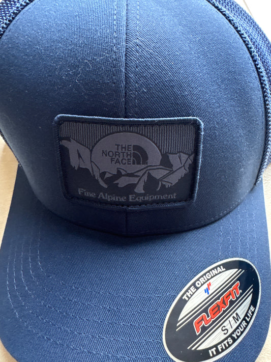North Face Cap in blau, Größe S/M