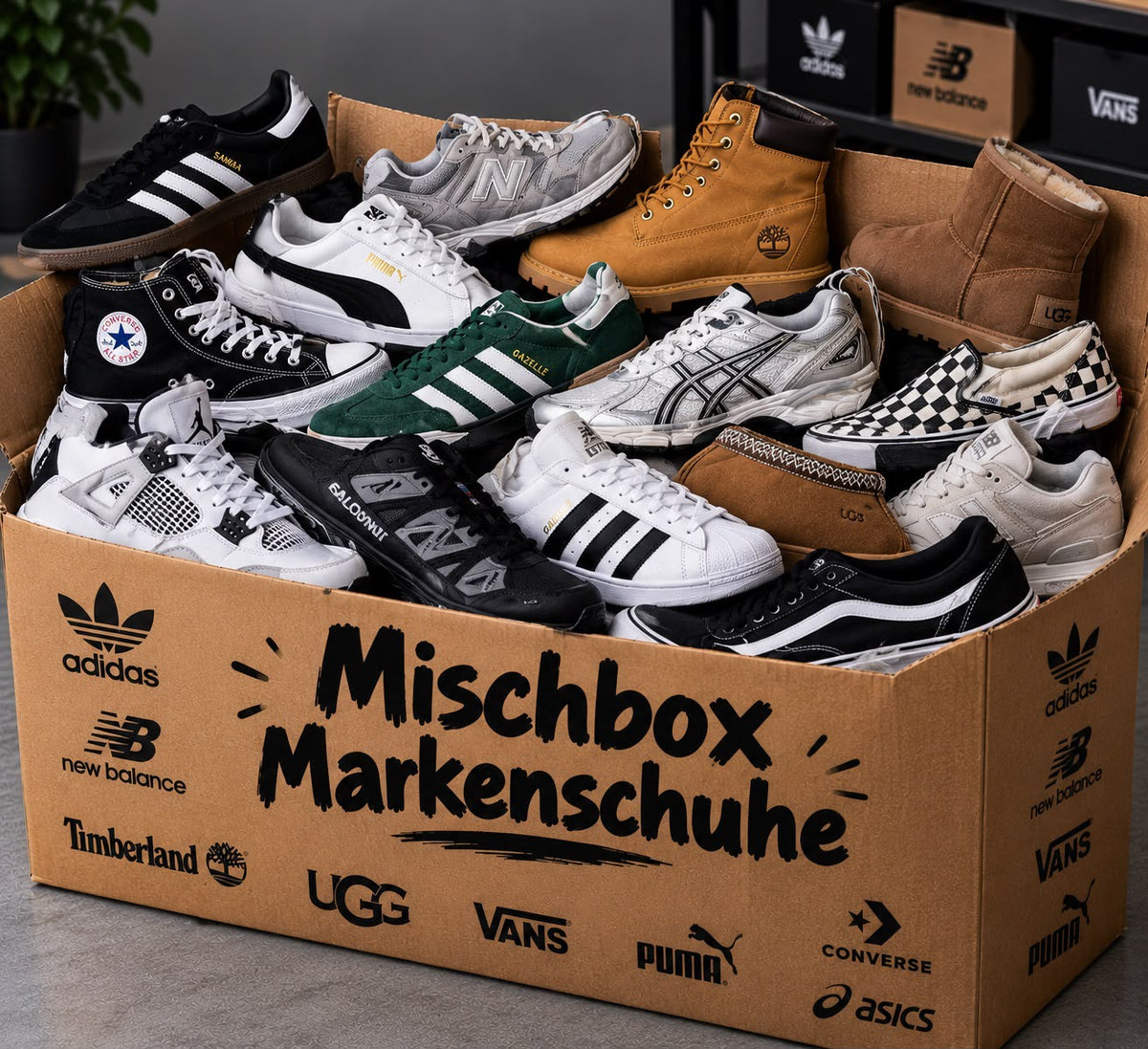 Mischbox Schuhe Marken „Stream“
