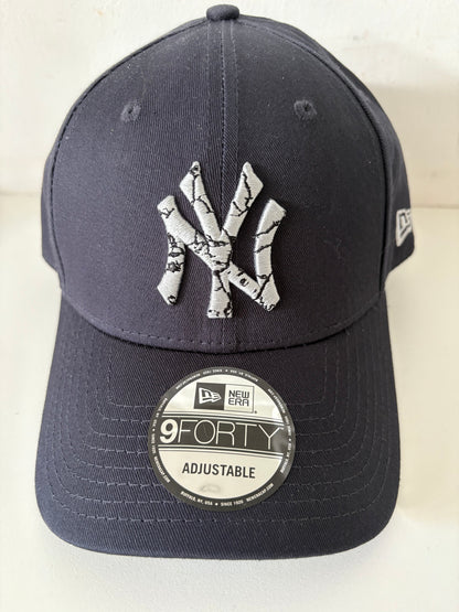 New Era Cap New York Yankees in dunkelblau Muster, Größe verstellbar