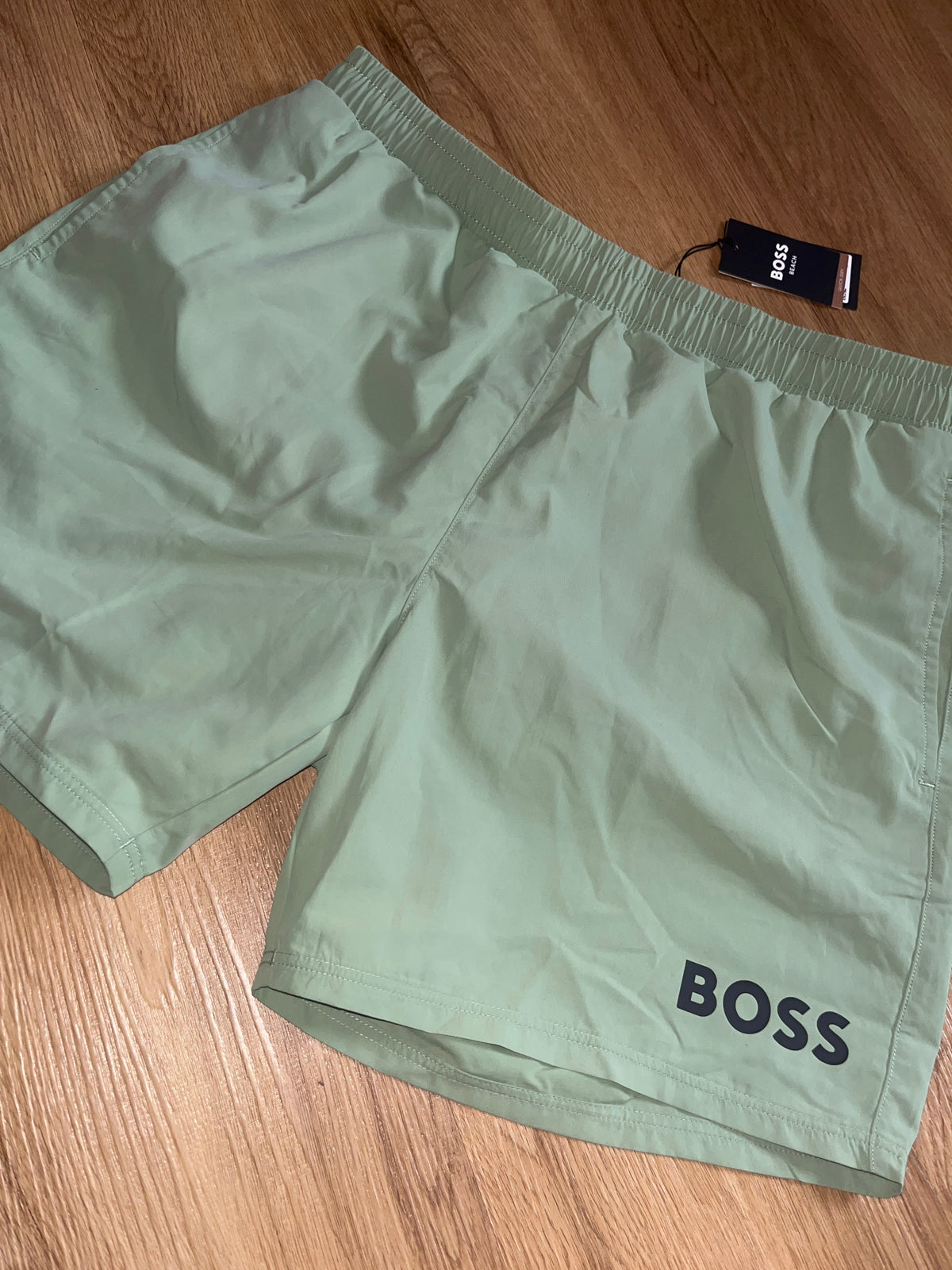 Boss Badehose in mint, Größe L