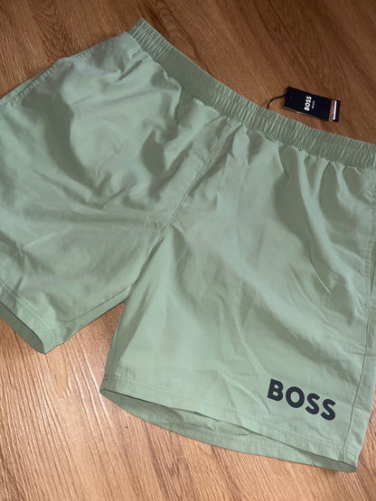 Boss Badehose in mint, Größe L