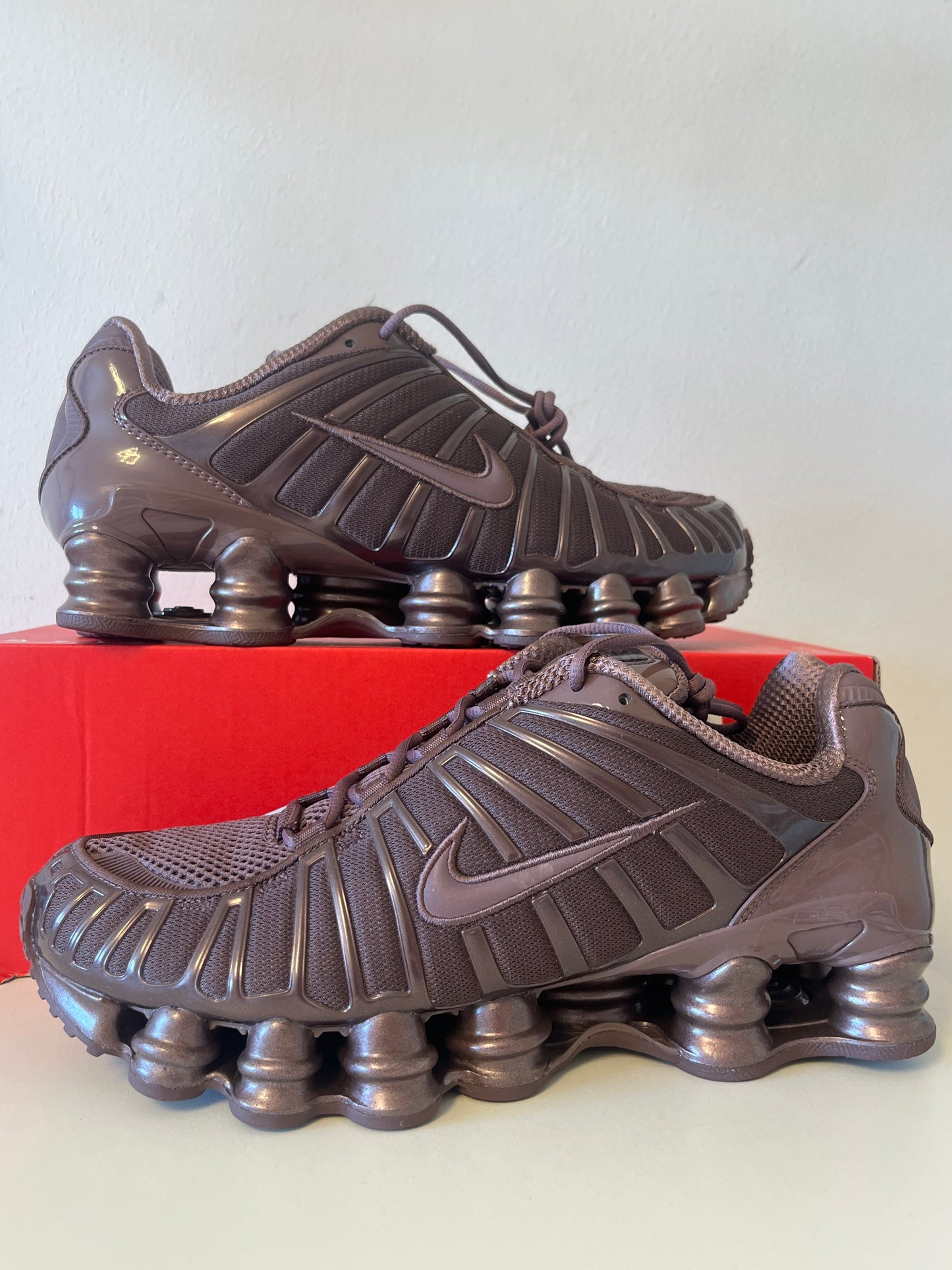Nike Shox TL in Bordeaux , Größe 42