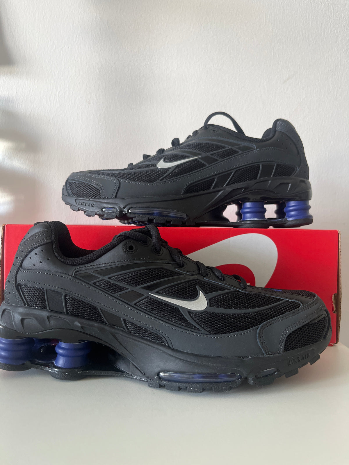Nike Shox Ride 2 in blau/schwarz, Größe 40,5