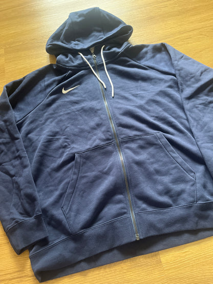 Nike Damen Joggingjacke in dunkelblau, Größe XL