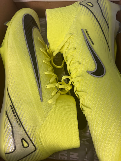 Nike ZM Superfly 10 Elite FG, Größe wählbar in gelb/schwarz ( Fussballschuh )