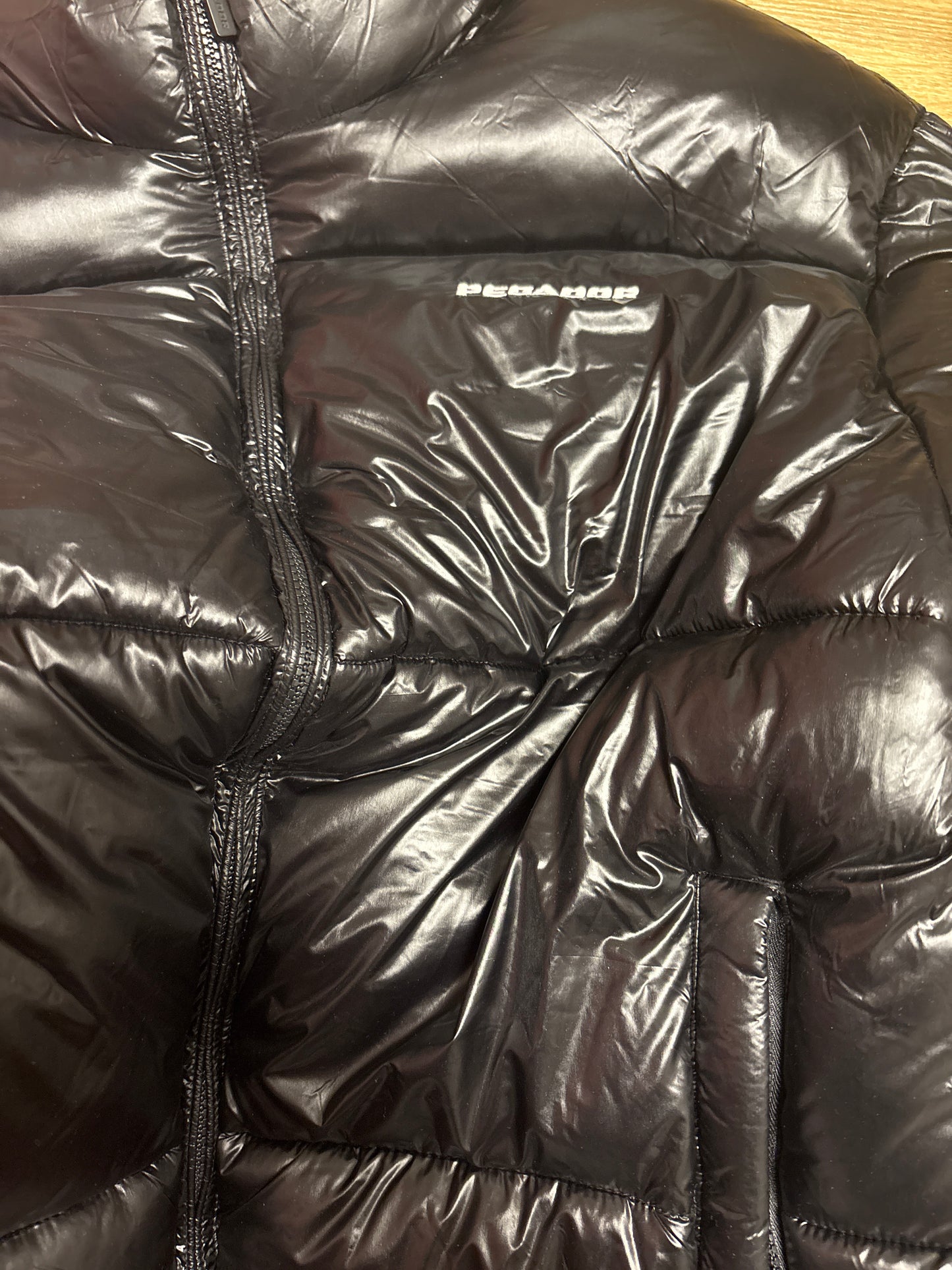 Pegador Winterjacke in schwarz, Größe L