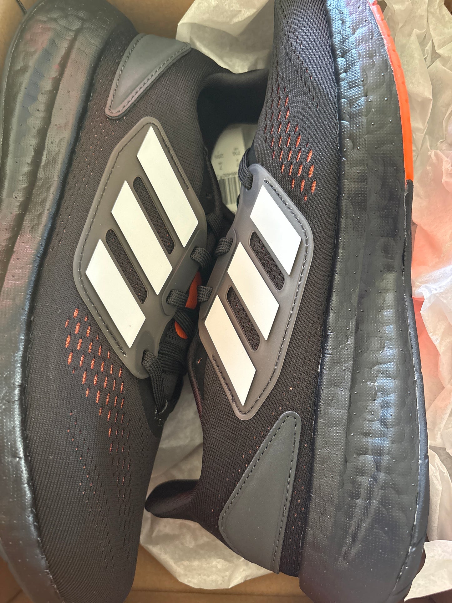 Adidas Pureboost 22, schwarz/weiss, Größe 40 2/3