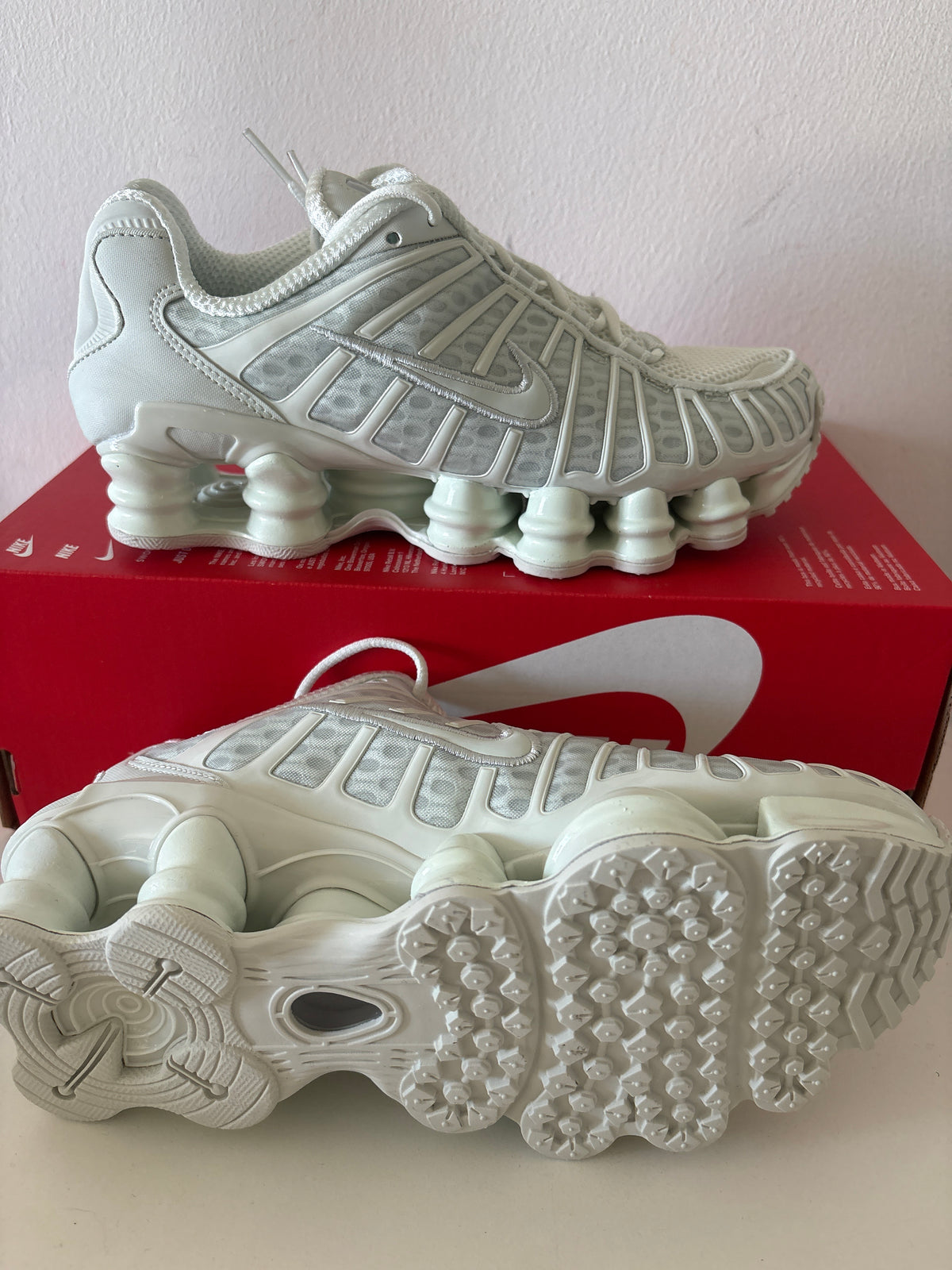 Nike Shox TL in mint, Größe 37,5