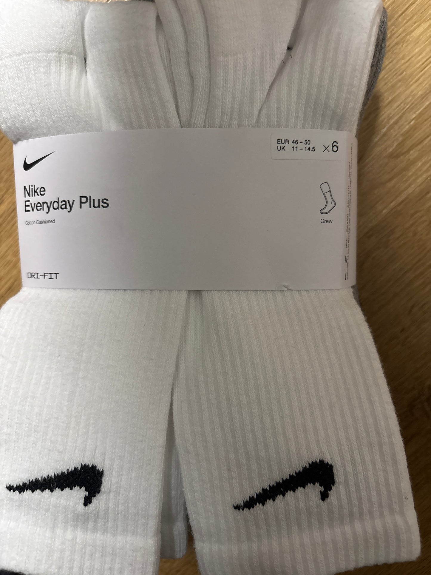 Nike Socken, 6er Pack in mehrfarbig , Größe wählbar