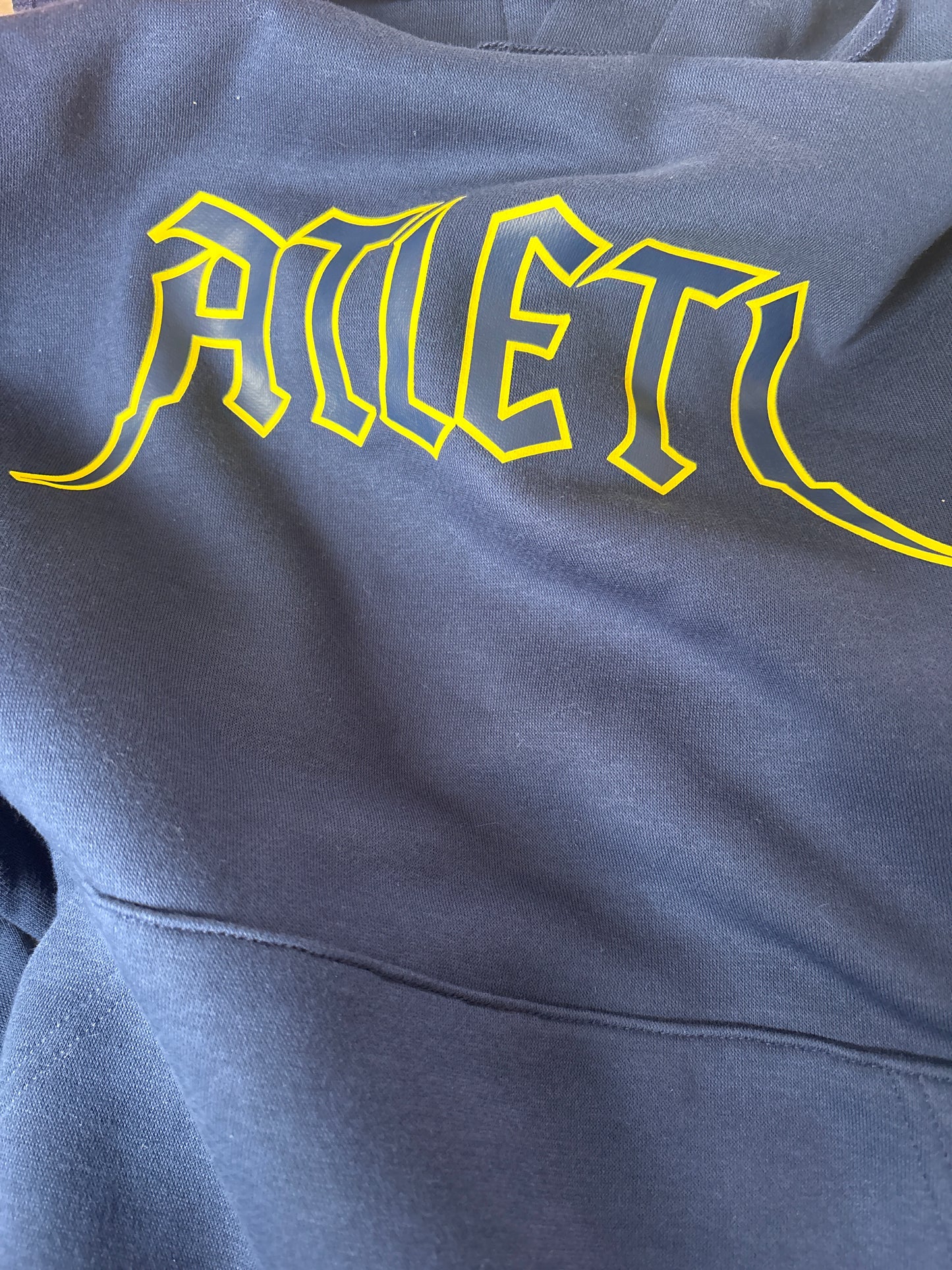 Nike Atletico Hoodie in blau, Größe M