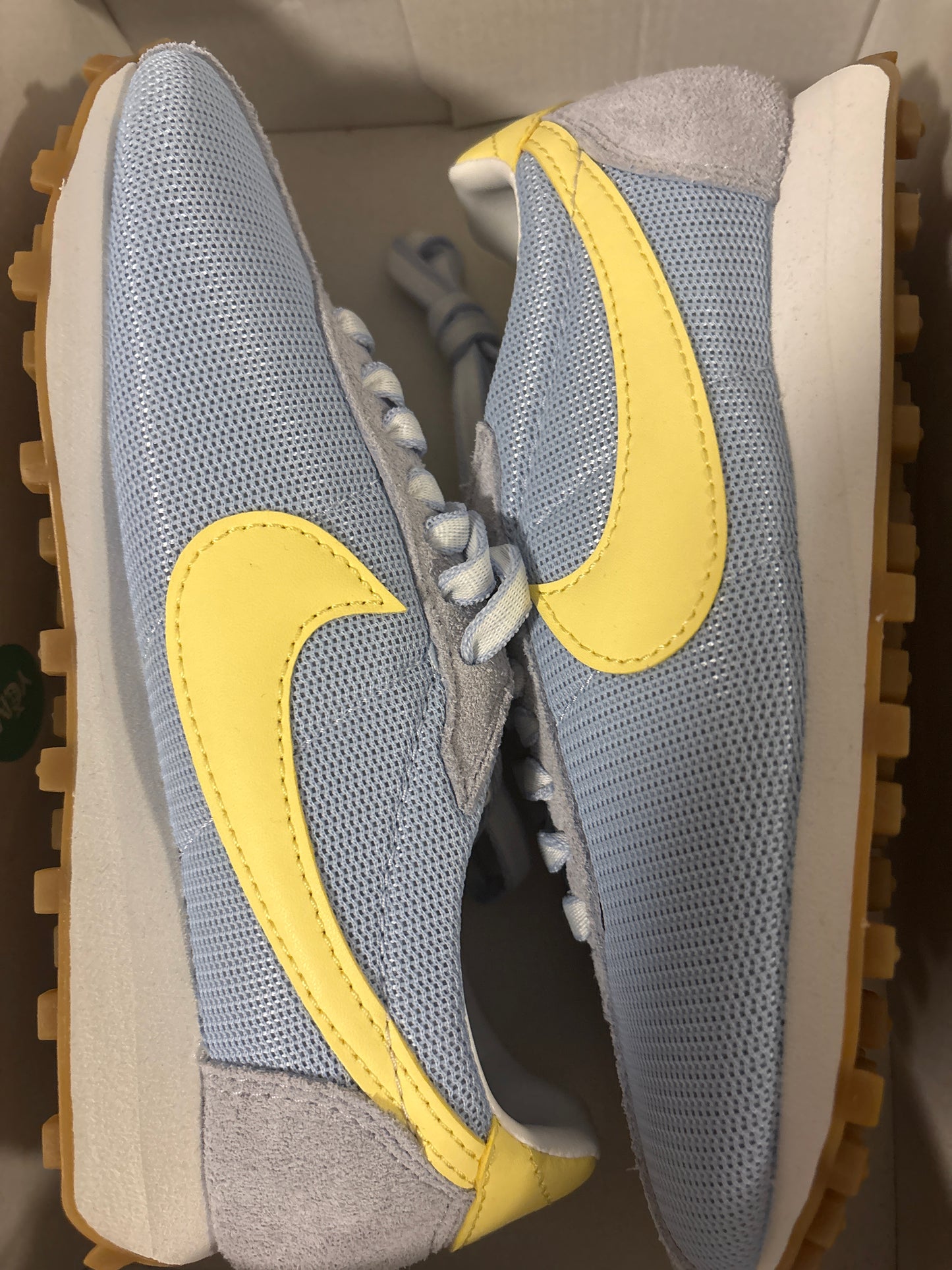 Nike LD-1000 in hellblau/gelb, Größe 35,5