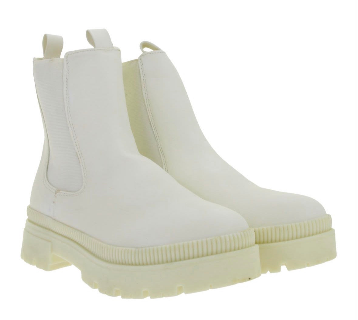 Chelsea Boots in hellcreme , Größe 38