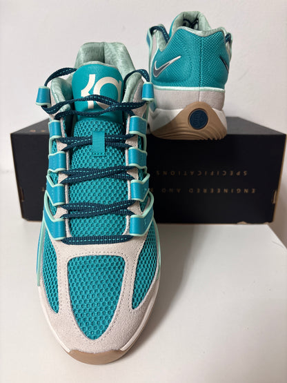 Nike KD18, türkis/weiss/braun, Größe wählbar
