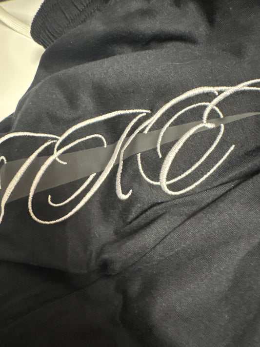 Nike kurze Jordan Hose, schwarz/grau, Größe wählbar, wendbar