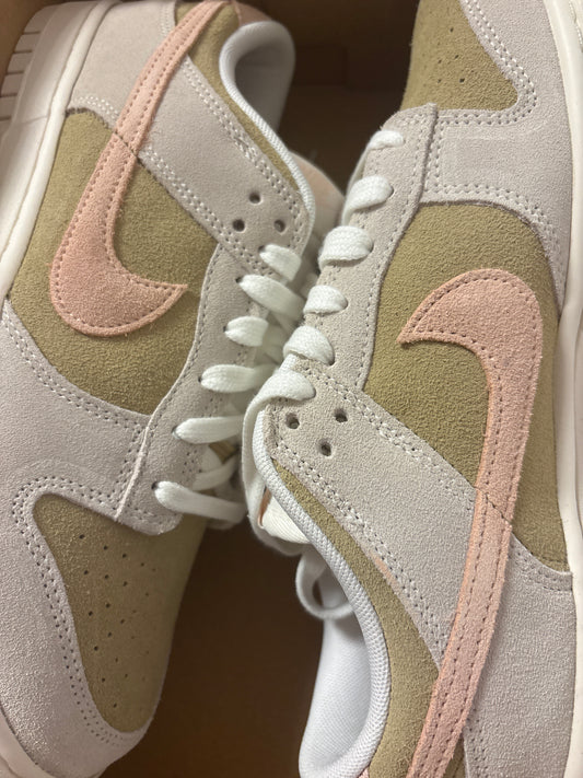 Nike Dunk low beige/ocker/grau, Größe 42
