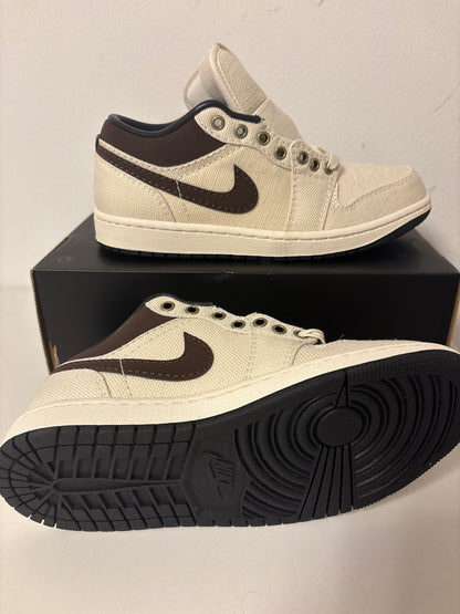 Air Jordan 1 low, beige/braun, Größe wählbar