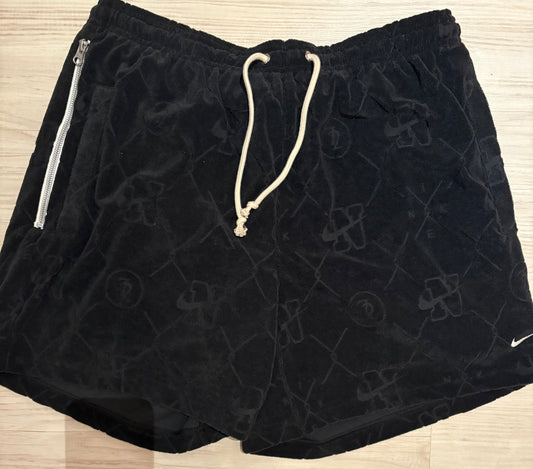 Nike kurze Hose, schwarz Plüsch , Größe wählbar