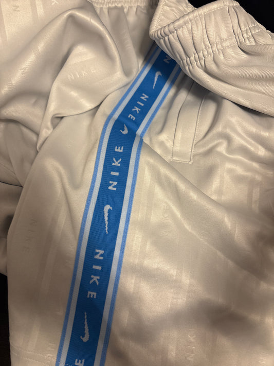 Nike kurze Hose, grau/blau , Größe wählbar
