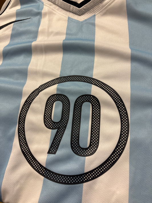 Nike Shirt T90 , Größe M in hellblau